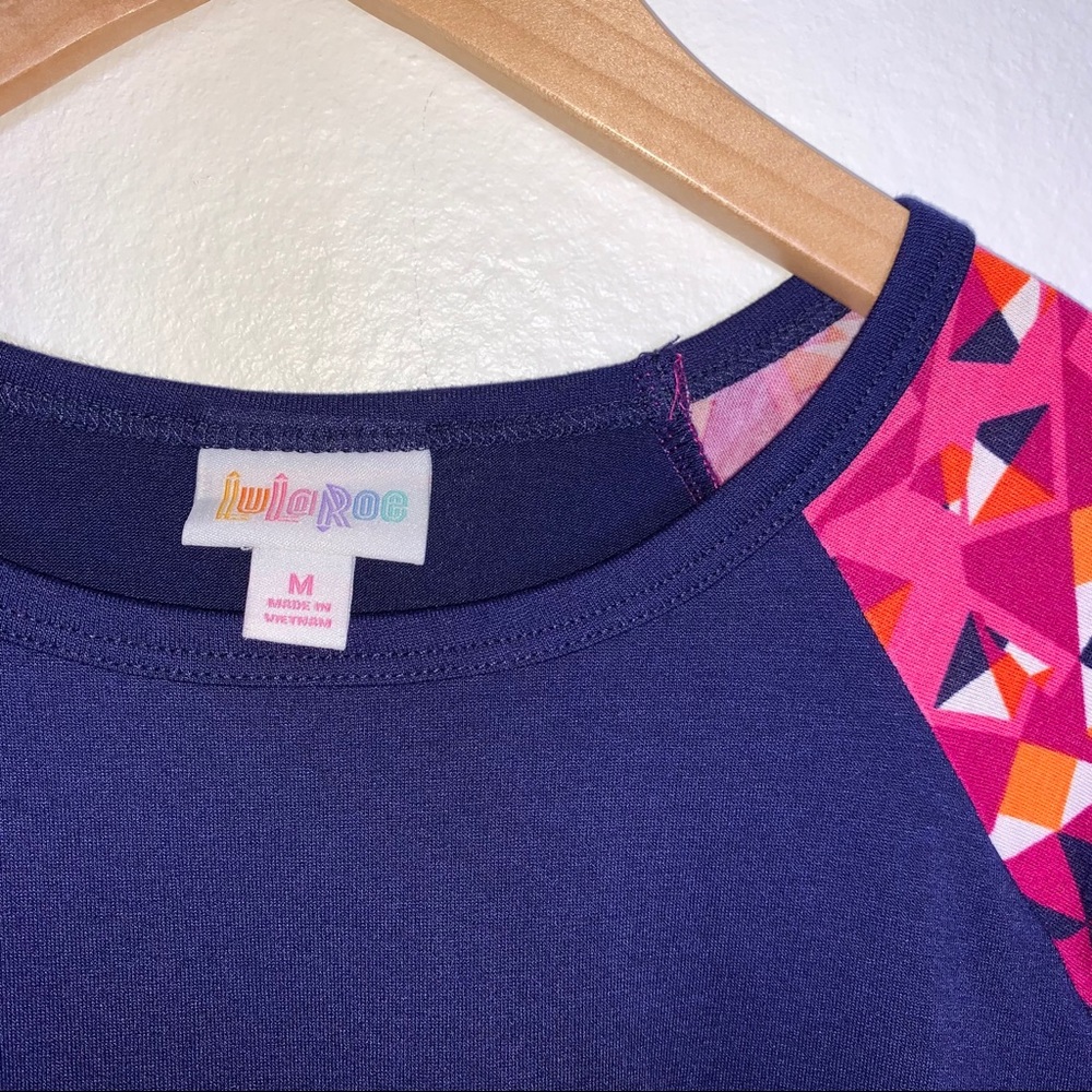 LulaRoe Randy Baseball Tee Top - Picture 2 of 9